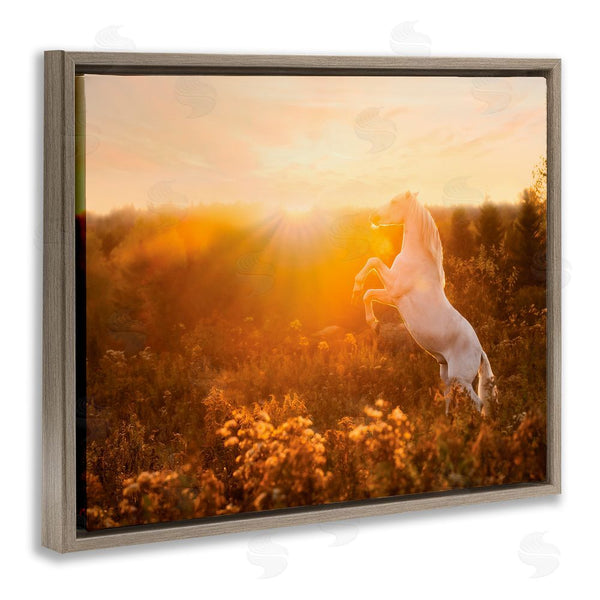 Stupell Industries PH Burchett | Standing Horse In Rising Sun Wall Art