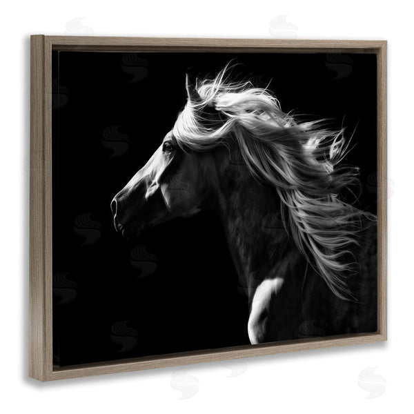 Stupell Industries PH Burchett | Windblown Stallion Mane Wall Art