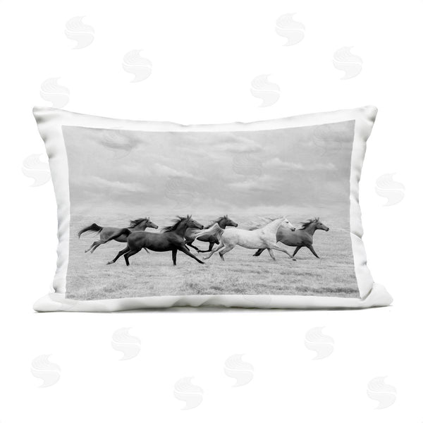 Stupell Industries PHBurchett | Galloping Horse Herd Printed Throw Pillow
