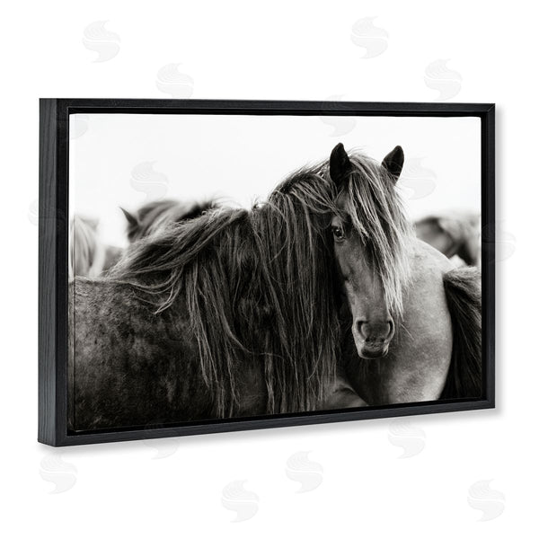 Stupell Industries PHBurchett | Gazing Horse Among Herd