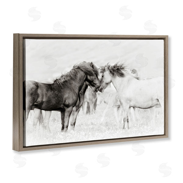 Stupell Industries PHBurchett | Heartfelt Horses In Neutrals