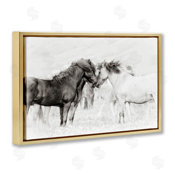 Stupell Industries PHBurchett | Heartfelt Horses In Neutrals