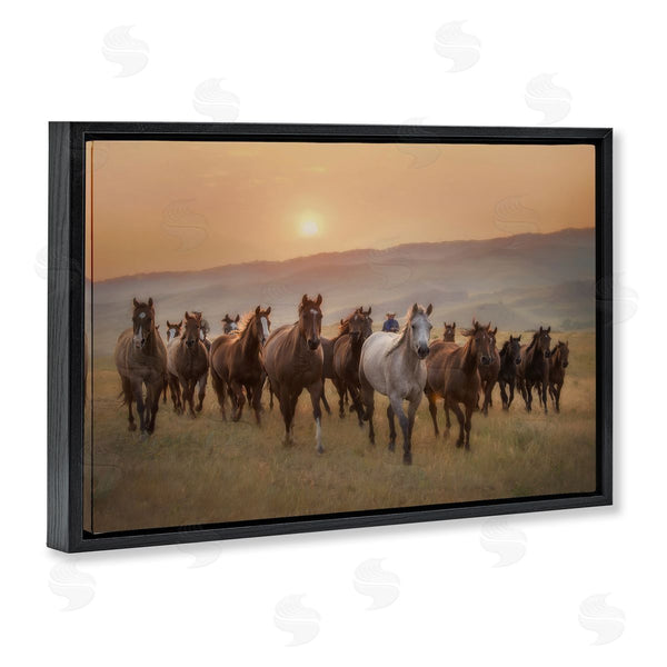 Stupell Industries PHBurchett | Herd Of Horses On Journey