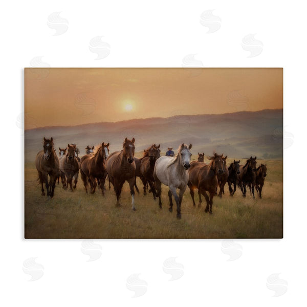stupell industries PHBurchett | Herd of Horses on Journey