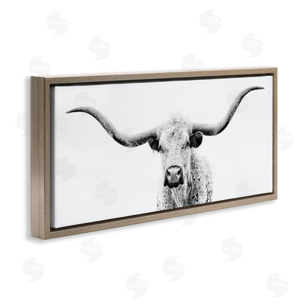 Stupell Industries PHBurchett | Modern Longhorn Cattle Gazing Wall Art