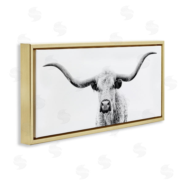 Stupell Industries PHBurchett | Modern Longhorn Cattle Gazing Wall Art
