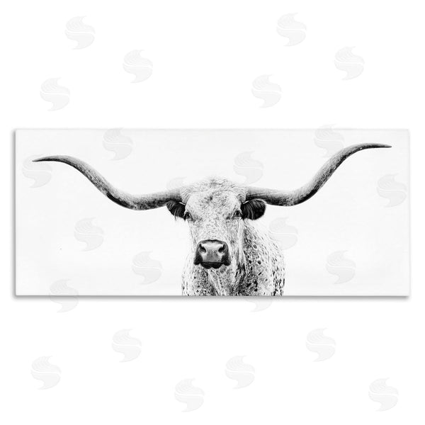 stupell industries PHBurchett | Modern Longhorn Cattle Gazing Wall Art