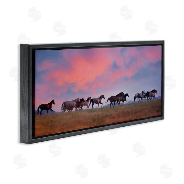 Stupell Industries PHBurchett | Wild Horses At Sunset Wall Art