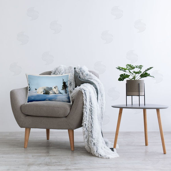 Stupell Industries Philip Marazzi | Polar Bear & Cub In Snow