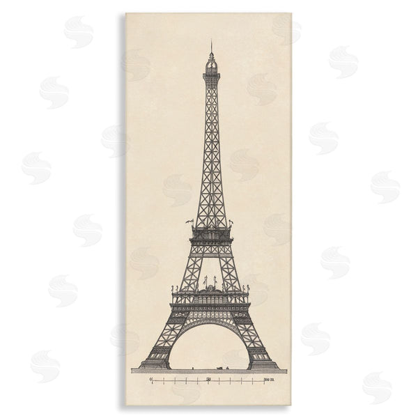 stupell industries Phillipa Katz | Parisian Tower Illustration Wall Art