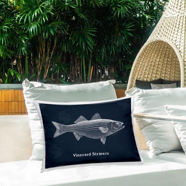 Stupell Industries Phillipa Katz | Vineyard Stripers Fish