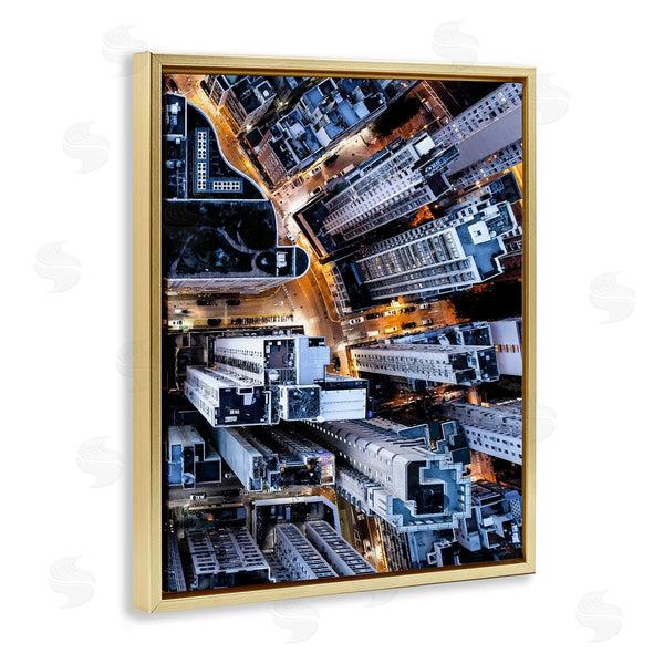 Stupell Industries PhotoINC. Studio | City Streets Aerial Building Architecture