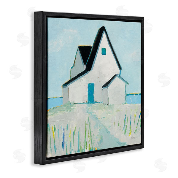 Stupell Industries Phyllis Adams | Cape House Coastal Scene