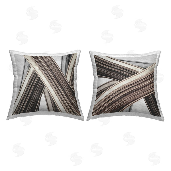 Stupell Industries PI Studio | Layered Depth Abstractions Printed Throw Pillow Set