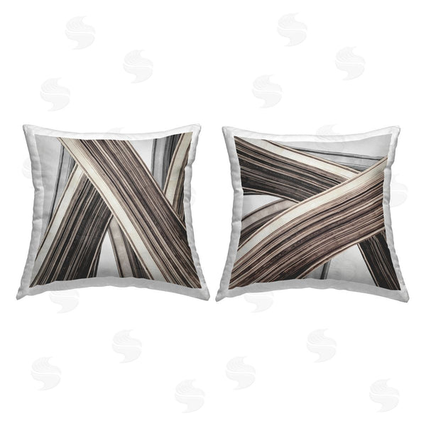 stupell industries PI Studio | Layered Depth Abstractions Printed Throw Pillow Set