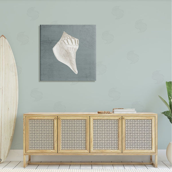 Stupell Industries Piddix | Conch Seashell Stipple Pattern Wall Art