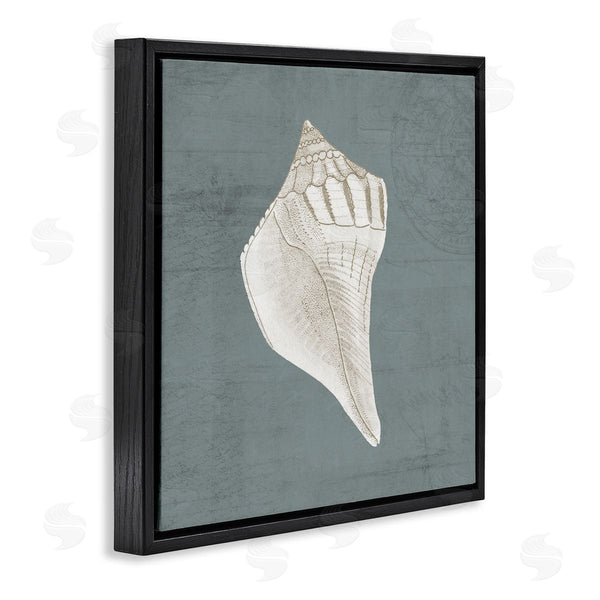 Stupell Industries Piddix | Conch Seashell Stipple Pattern Wall Art