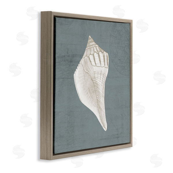 Stupell Industries Piddix | Conch Seashell Stipple Pattern Wall Art