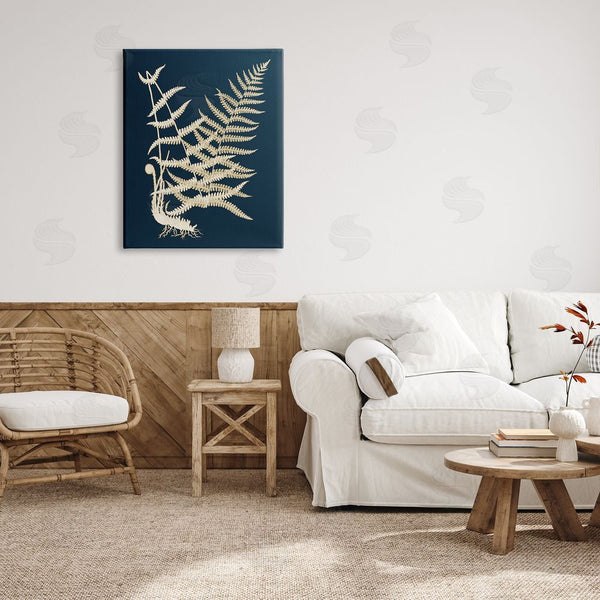 Stupell Industries Piddix | Layered Fern Leaves Abstract Botanical Roots Shapes Wall Art