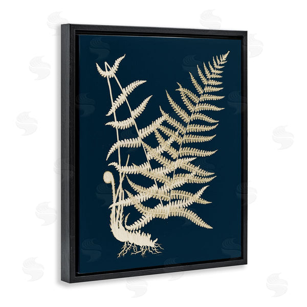 Stupell Industries Piddix | Layered Fern Leaves Abstract Botanical Roots Shapes Wall Art