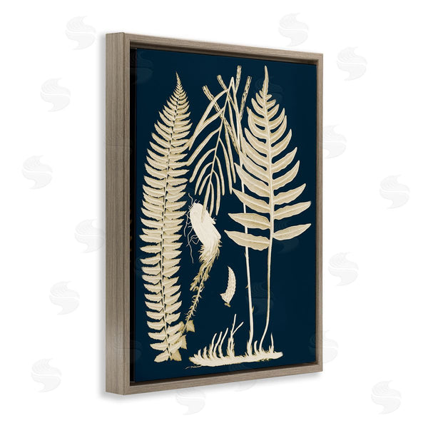 Stupell Industries Piddix | Layered Ferns Botanical Roots Contemporary Abstract Design Wall Art