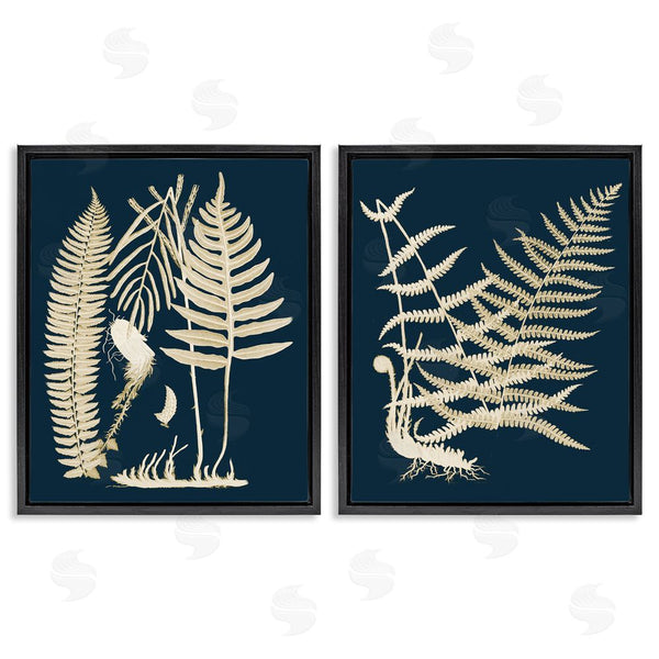 Stupell Industries Piddix | Modern Layered Vegetation Natural Leaves Wall Art