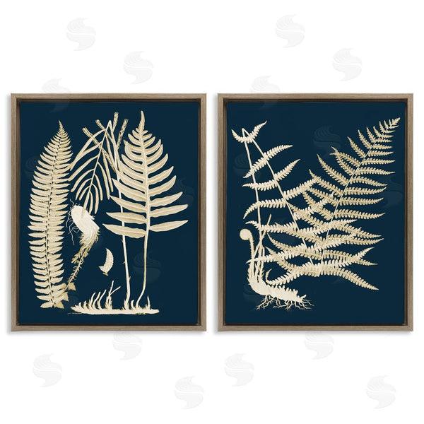 Stupell Industries Piddix | Modern Layered Vegetation Natural Leaves Wall Art