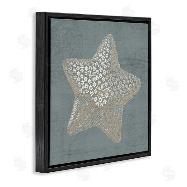 Stupell Industries Piddix | Patterned Starfish Aquatic Sea Life Wall Art