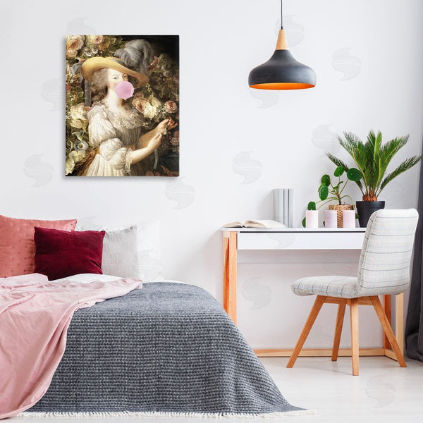 Stupell Industries Piddix | Renaissance Lady & Gum Wall Art