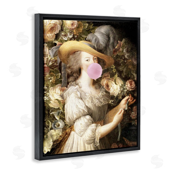 Stupell Industries Piddix | Renaissance Lady & Gum Wall Art