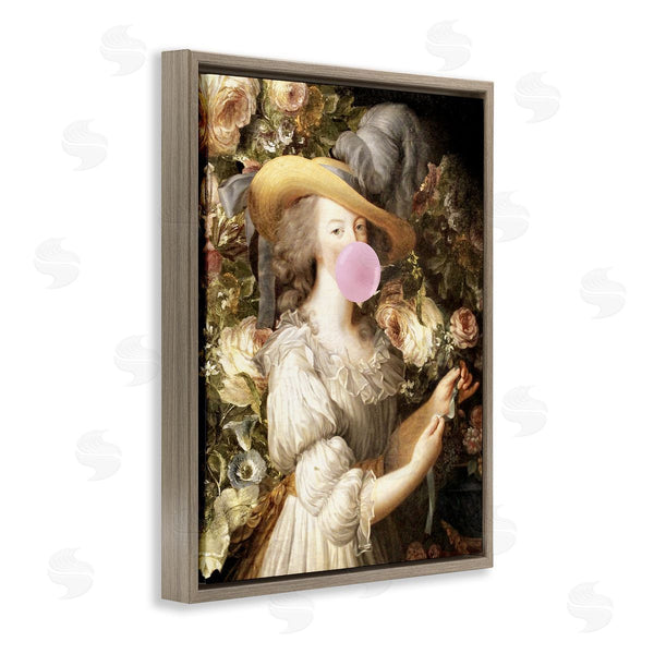 Stupell Industries Piddix | Renaissance Lady & Gum Wall Art