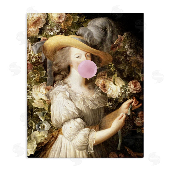 stupell industries Piddix | Renaissance Lady & Gum Wall Art