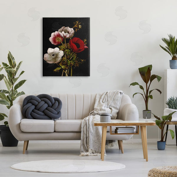 Stupell Industries Piddix | Vintage Poppy Bouquet Wall Art