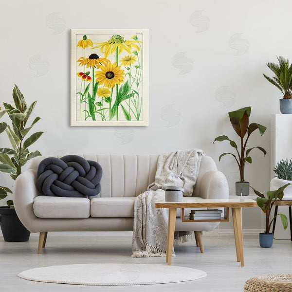 Stupell Industries Piddix | Vintage Yellow Daisies Wall Art