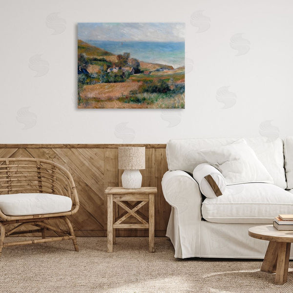 Stupell Industries Pierre-Auguste Renoir | View Of The Seacoast Renoir Wall Art