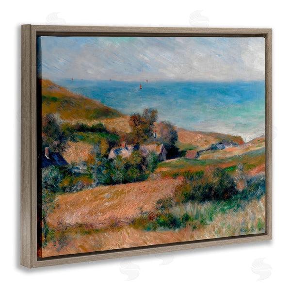 Stupell Industries Pierre-Auguste Renoir | View Of The Seacoast Renoir Wall Art