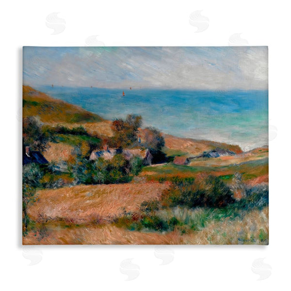 stupell industries Pierre-Auguste Renoir | View Of The Seacoast Renoir Wall Art