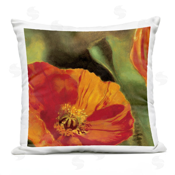 Stupell Industries Pierre Viollet | Poppy Flower Blooming Nature Printed Throw Pillow