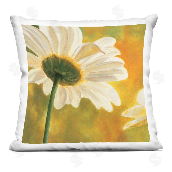 stupell industries Pierre Viollet | Sunlit Daisy Petals Nature Printed Throw Pillow