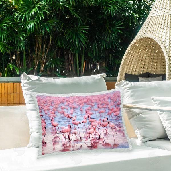 Stupell Industries Pink Sherbet Photography | Flamingo Flock On Beach