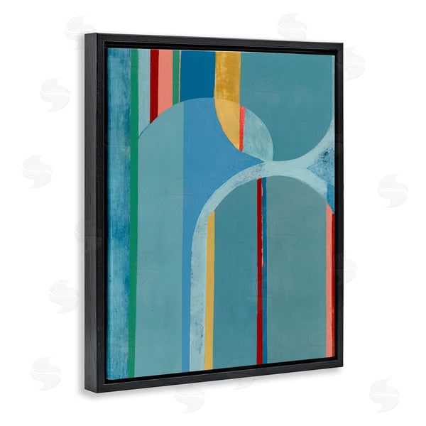 Stupell Industries Pippin Schupbach | Funky Blue Arches