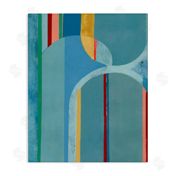 stupell industries Pippin Schupbach | Funky Blue Arches