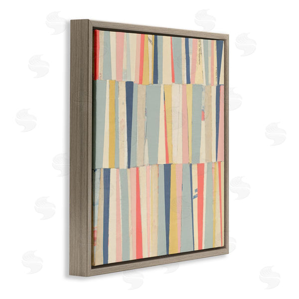 Stupell Industries Pippin Schupbach | Pastel Shapes Collage