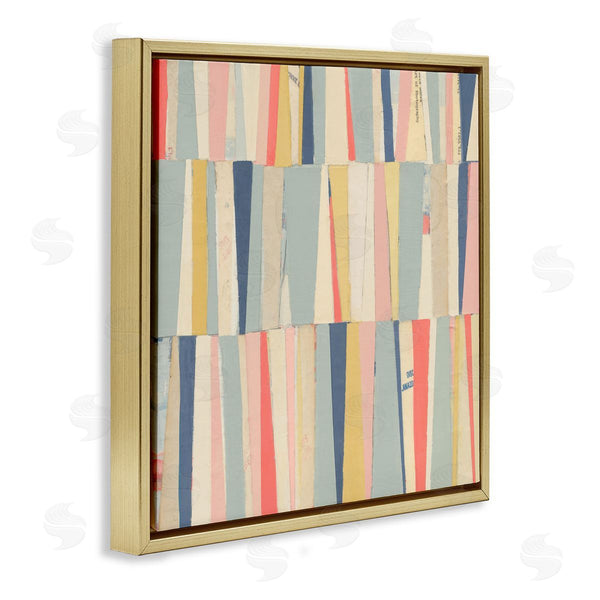 Stupell Industries Pippin Schupbach | Pastel Shapes Collage