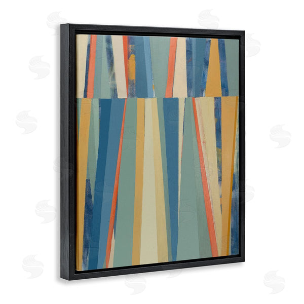 Stupell Industries Pippin Schupbach | Soft Blue Pointed Shapes