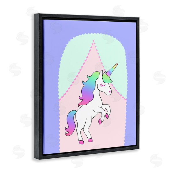 Stupell Industries Pooja Dave | Fantasy Unicorn In Pastels