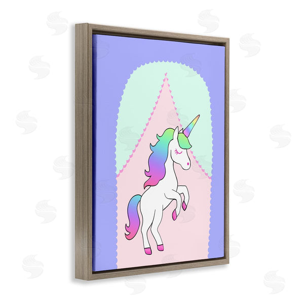 Stupell Industries Pooja Dave | Fantasy Unicorn In Pastels