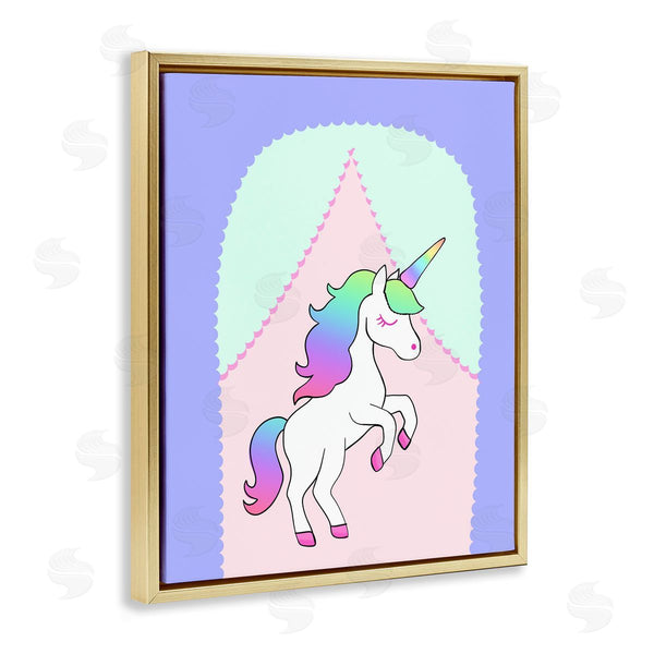 Stupell Industries Pooja Dave | Fantasy Unicorn In Pastels