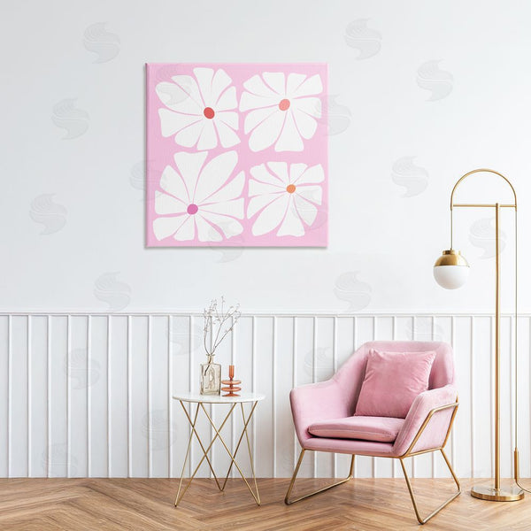 Stupell Industries Pooja Dave | Four Contemporary Daisies