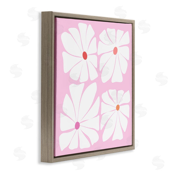 Stupell Industries Pooja Dave | Four Contemporary Daisies